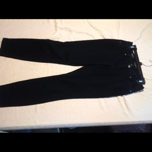 Nine West Cigarette Fit Skinny Leg Dark Blue Jeans